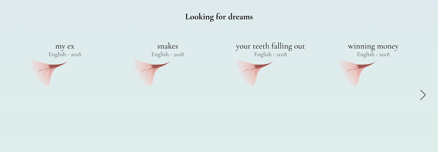 The shape of Dreams flower animation